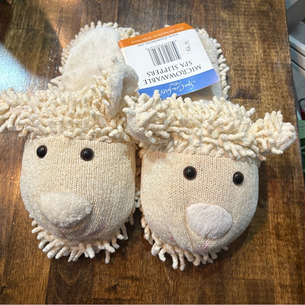 Spa Comforts Microwavable Spa Slippers